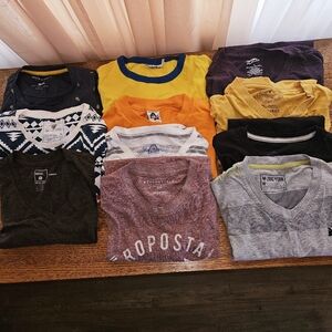 Mixed Basic T-shirts Lot for Men.